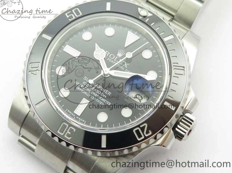 MiroTime 0109 Comfortable Submariner 116610 LN Black Ceramic ARF 1:1 Best Edition 904L SS Case and Bracelet A2824 V 3218